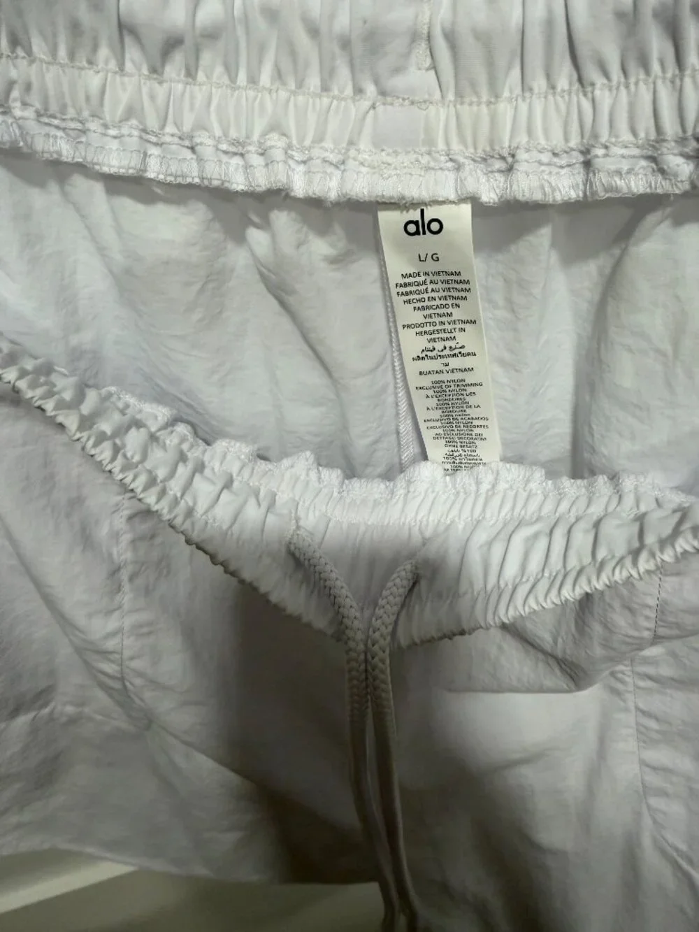Alo ALumni Shorts - White